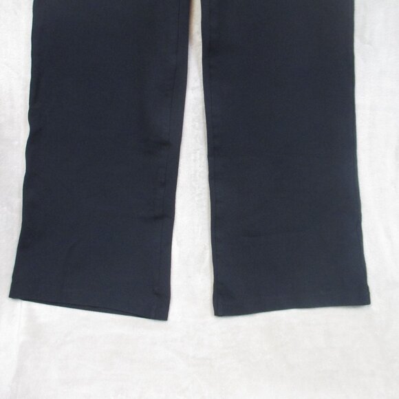 Spanx SPANXsmooth™ PerfectFit Ponte Wide Leg Pants Black Size S/P - Picture 9 of 11